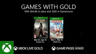 Xbox Live Gold Lineup Revealed | Xbox Games with Gold March 2023 🔥