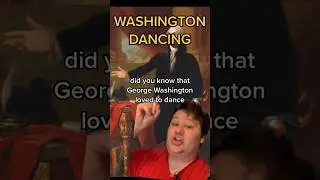 PRESIDENT GEORGE WASHINGTON LOVED DANCING #history #usa #us #america #washington #president #dance