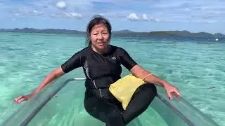 #Travel  tour at Pass island Coron Palawan