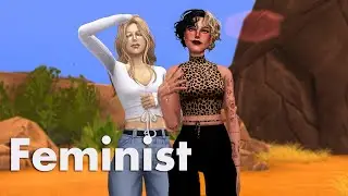 TS4 CAS | Феминистка ( feminist )