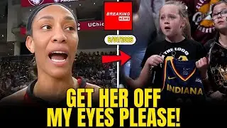 A&rsquo;ja Wilson IGNITES DRAMA at NBA Game After Seeing Fan Wearing a Caitlin Clark Jersey!