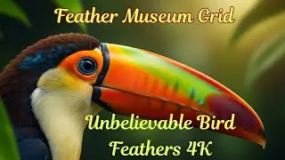 Top 100 Strangest Bird Feathers on Earth 🪶 Stunning 4K Wildlife & Nature ASMR