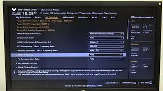 How to Change DRAM Frequency for ASUS TUF B760 Plus Motherboard