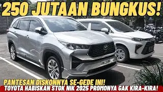 MAKIN EDAN!! TOYOTA SENGAMUK INI HARUS HABISKAN STOK NIK 2025 INNOVA ZENIX, 250 JUTAAN BAWA PULANG!!