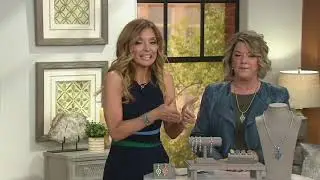 American West Sterling Silver Gemstone Tennis Bracelet on QVC