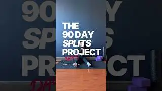 The Splits Project Day 5👇🏽 -Lunge to Low Lunge (3x10) -Supine Banded Hamstring Lift (3x30 seconds)