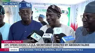 APC Opens Ojodu L.C.D.A Secretariat Donated By Abiodun Faleke