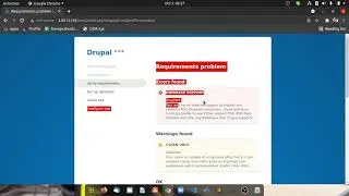 DRUPAL DATABASE SUPPORT Disabled ERROR FIXED! Database configuration Drupal | PDO Error |