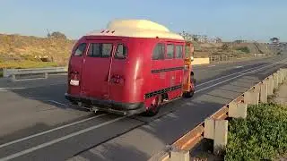 1945 Chevy 4x4 Hot Rod RV launch