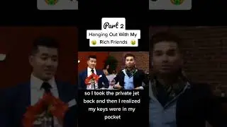 Hanging out with my rich friends. Part 2 #rich #richfriends #hangingout #short #decimusfamilyempire