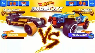 Hot Wheels Race OFF: Ratical Racer vs Dangzilla / Night Shifter vs Cruise Bruiser / Game Walkthrough