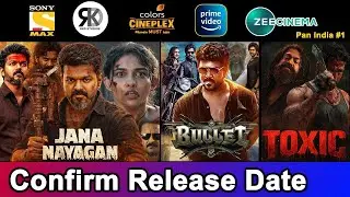 10 Upcoming South Hindi Dubbed Movies | Confirm Release Date | Upcoming Pan India Movies 2026 Part 1