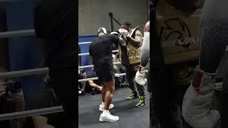 Francis Ngannou, Mike Tyson, And Our Coach Dewey cooper media work  / first look #espn #tysonfury
