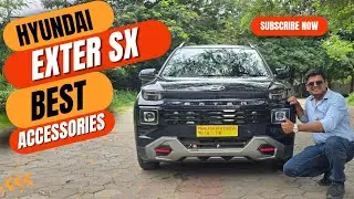 HYUNDAI EXTER SX WITH BEST ACCESSORIES || BODY FIT BUMPERS || laserFLUX LED || LUMBAR SEATS & MORE