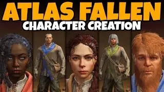Создание персонажа Atlas Fallen (мужчины и женщины, полная настройка, все параметры, голоса и многое другое!)