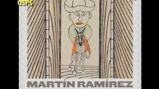 USPS Unveils Martin Ramirez Art on Forever Stamps at Ricco-Maresca Gallery