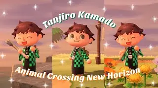 How to Make Tanjiro Kamado from Demon Slayer in Animal Crossing New Horizons