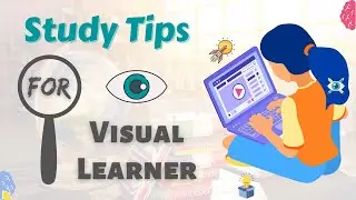 Study Tips For Visual Learners | 6 Study Techniques | #visuallearner #shorts