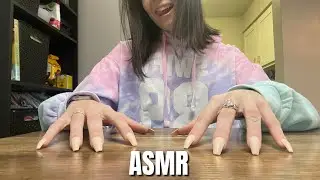 ASMR | fast and aggressive build up tapping & scratching, raking | ASMRbyJ