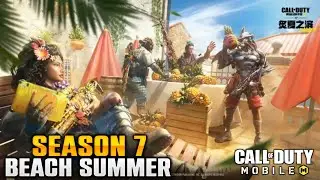 Season 7 Teaser Beach Summer Call of Duty Mobile || Season 7 Cod Mobile Leaks 2023 || Codm 2023 Leak