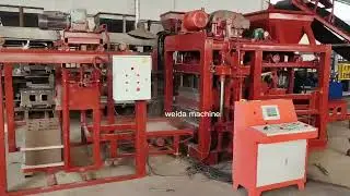 QT4-25 full automatic block brick making machine