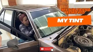 SHE TOOK OFF MY TINTS !