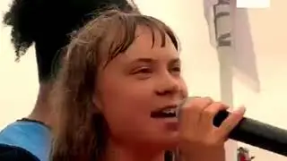 Greta thunberg। Freedom flotilla। global sumud flotilla ।gaza। Free Palestine