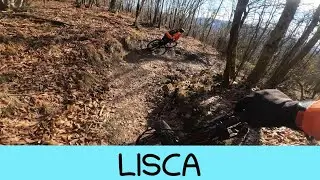 MTB Monte Javello 04.01.2025 sentiero LISCA