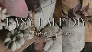 SIMPLE FALL DIY | FALL HOME DECOR | SIMPLY DESIGNED