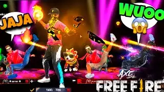 ASI REACCIONA LA GENTE CUANDO LOS PONGO A BAILAR*EPICO*🤣🔥FREE FIRE!!