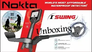 Распаковка и первое включение металлоискателя Nokta 1st Swing - Металлоискатель для начинающих - ...