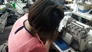 BACK & FRONT RISE OVERLOCK ON PANT