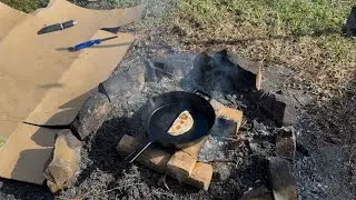 Campfire Cooking: Easy Quesadilla