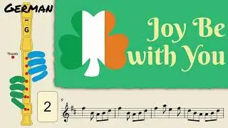 Joy Be with You | German Soprano Recorder Tutorial by Notes to Play