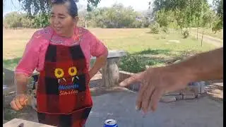 y se iso la carnita asada en el Arbol de la felicidad