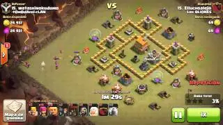 Ataque de elluchoalejo clan los Qliones clash of c