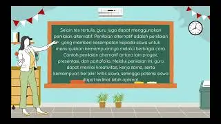 Pengantar Penilaian & Evaluasi Pembelajaran dan Penilaian Formatif, Sumatif, Alternatif & Autentik. 