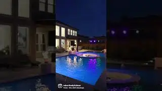 Sweet dreams are made of this. How about a sunken fire pit inside of your pool? 🔥🔥🔥 #luxury #forsale