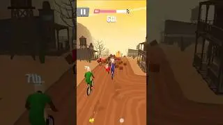 BIKE RUSH LEVEL 164 WITH CARBON BIKE IN WILD WEST👌🏻#shorts #android #ios #gaming #gameplay #bikerush