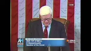 Speaker of the House - Tip O'Neill - 1/3/1985