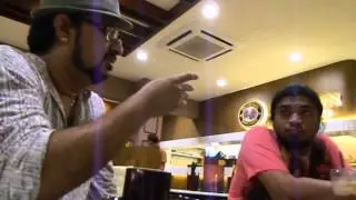 calculations over a cup of coffee-in Kuala Lumpur