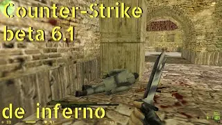 Counter-Strike beta 6.1 de_inferno online gameplay - October 2024