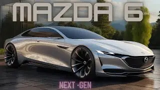 Upcoming  Next Gen Mazda 6 CONCEPT Car is MIND-BLOWING! You HAVE to See This!