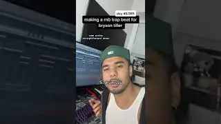 making a rnb trap beat for bryson tiller