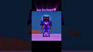 Red Eye Demon 👀 😈.! Minecraft_Armor_Trim_Combination