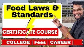 Certificate Course in Food Laws & Standards 🍽️ Career & Scope Explained!