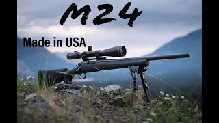 M24 sniper test fire.