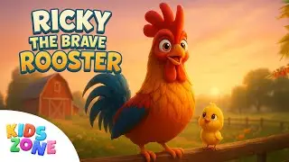 Ricky the Brave Rooster &ndash; A Beautiful Moral Story for Kids