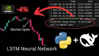 I predict the stock market open using Python and Deepseek (full code and strategy breakdown)