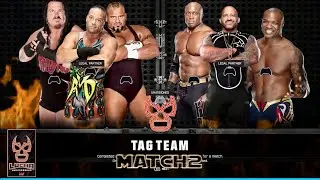 WWE2K25 UNIVERSE💭 LUCHA UNDERGROUND TRIOS TOURNEY Sep wk4, ECW vs Hurt Syndicate FULL MATCH X|S